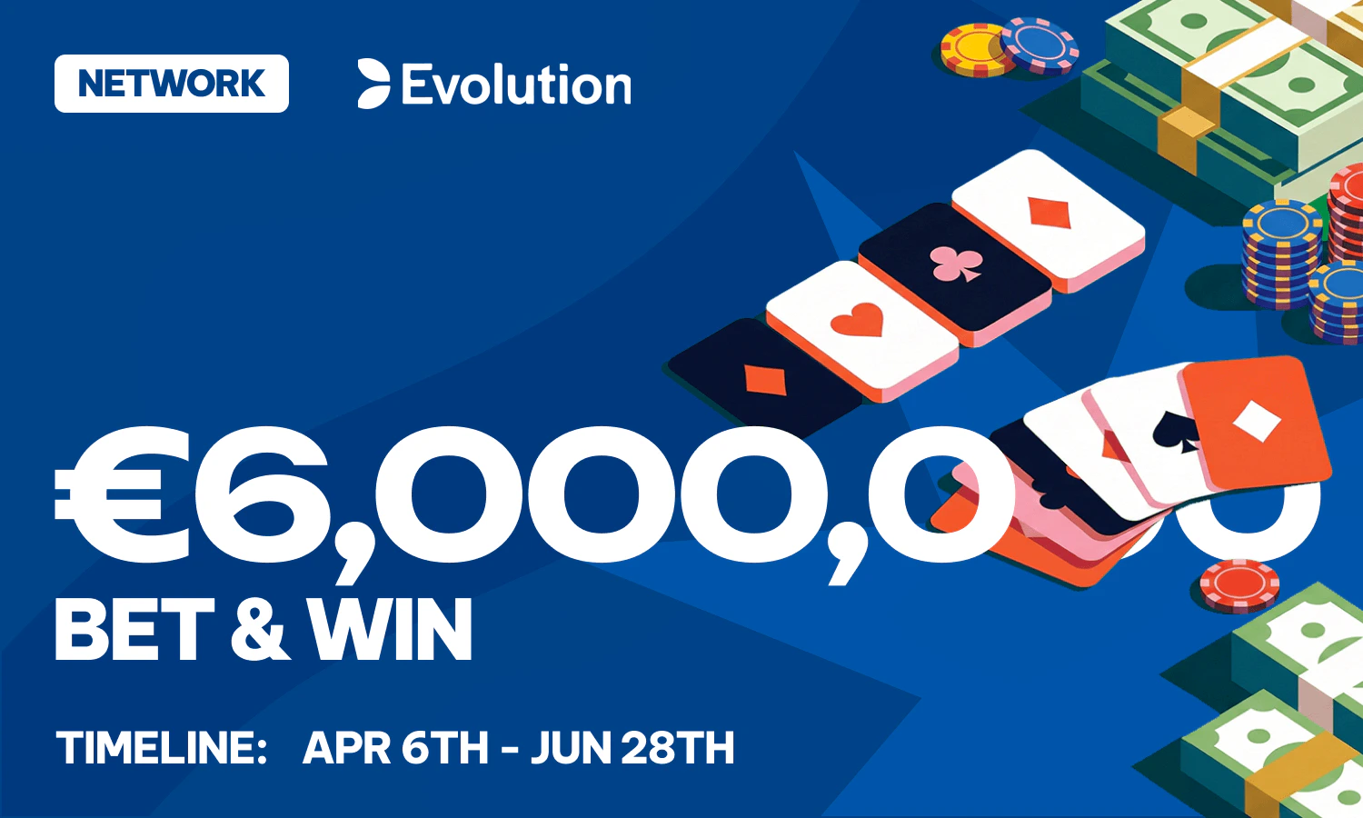 Evolution 2026 Q2 Bet&Win Giveaway