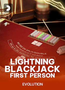 First Person Lightning Blackjack
